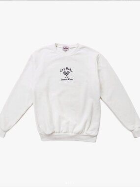 Cry Baby | Tennis Club Crewneck